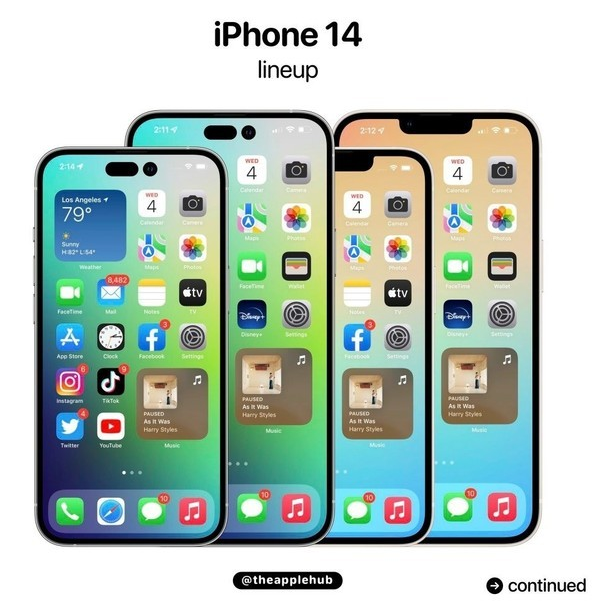 民和苹果14维修分享iPhone 14全家福 